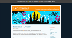 Desktop Screenshot of gartenrausch.com